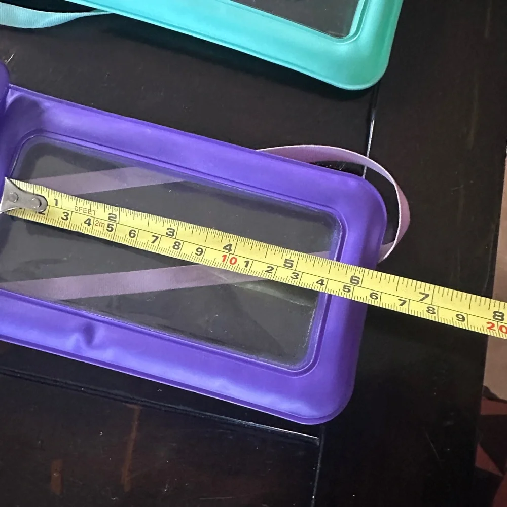 Waterproof Phone Pouch - Purple and Green